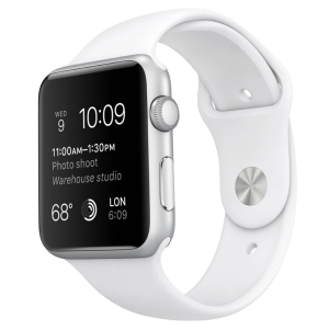 ساعت هوشمند اپل واچ مدل سیلور کیس آلمینیوم بند‌اسپورت