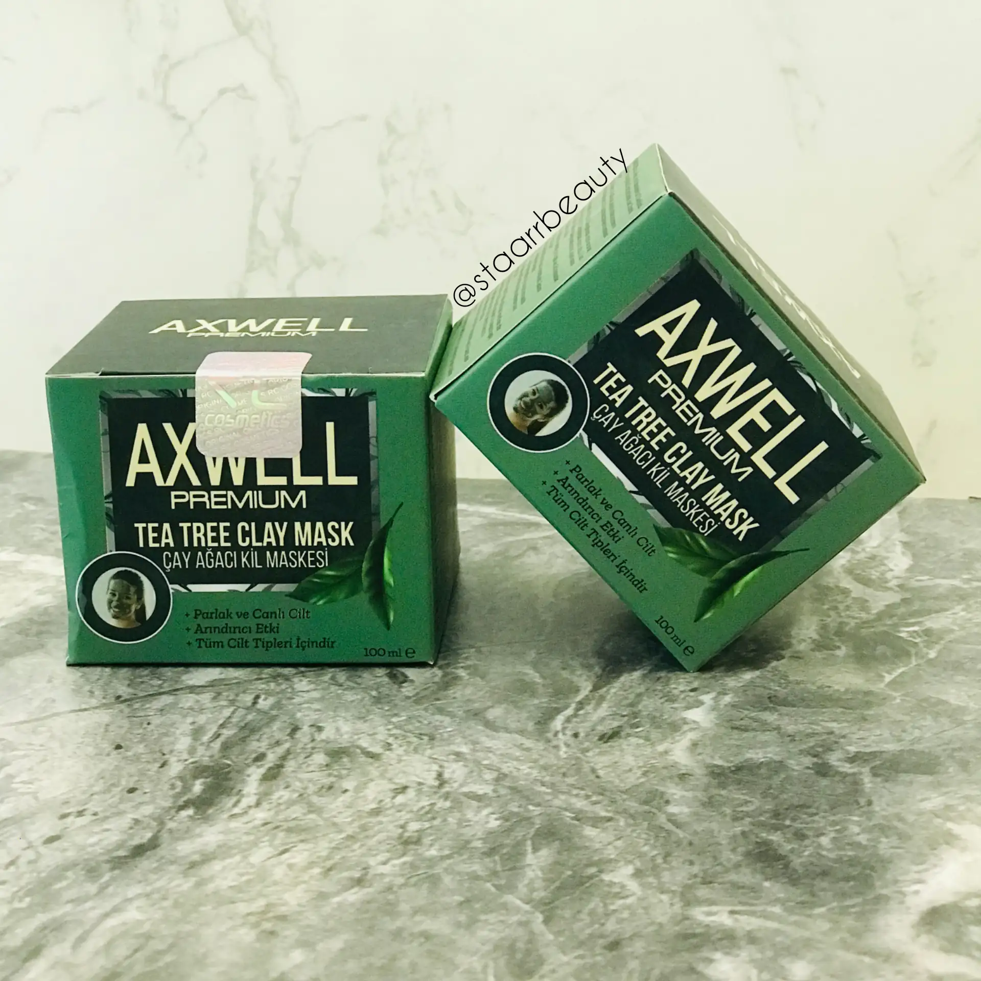 featured_ProductID-25126 ماسک صورت روغن درخت چای 100 میل برند AXWELL PREMIU - تصویر 1