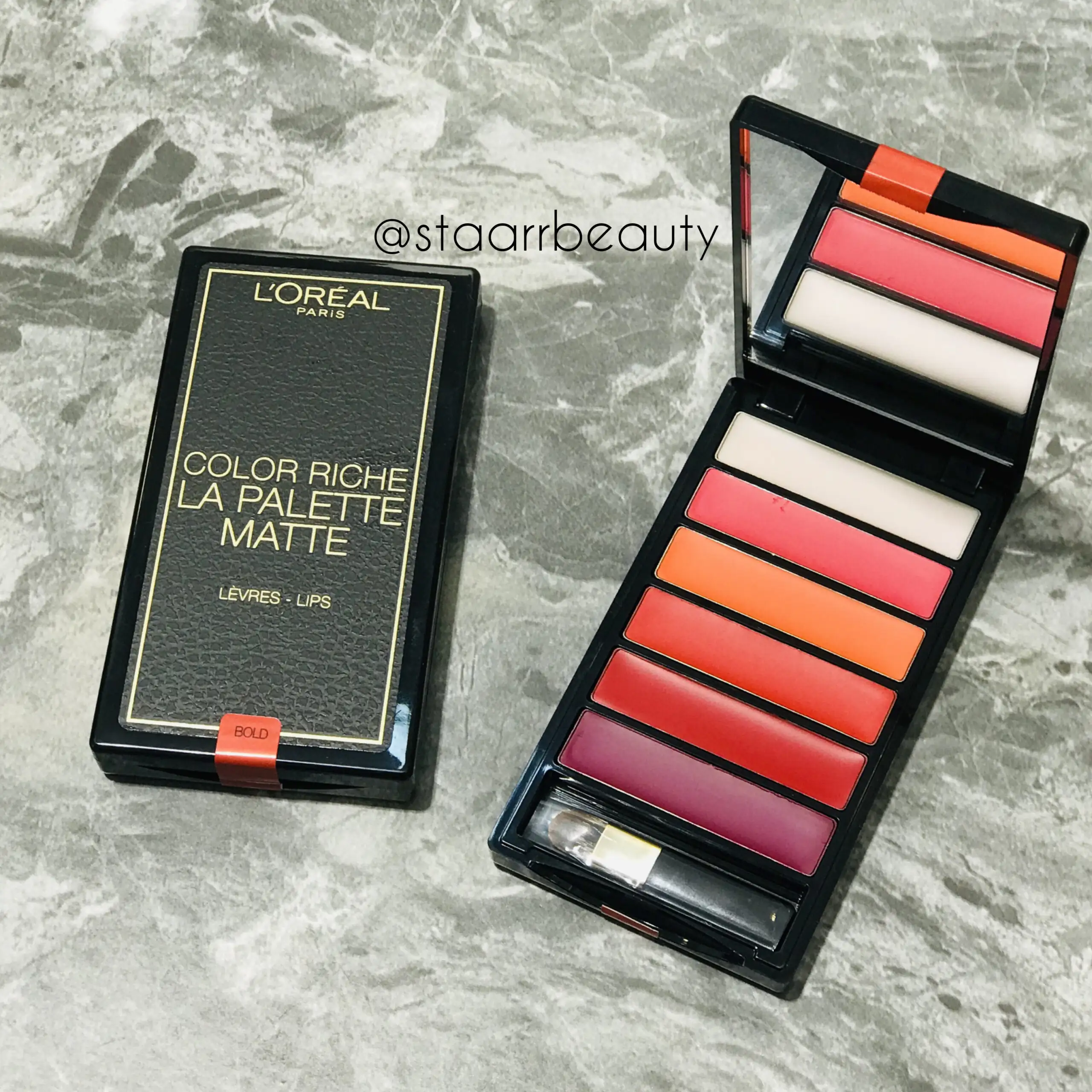 featured_ProductID-26074 پالت رژ لب 6 رنگ Color Rich لورال مدل bold - تصویر 1
