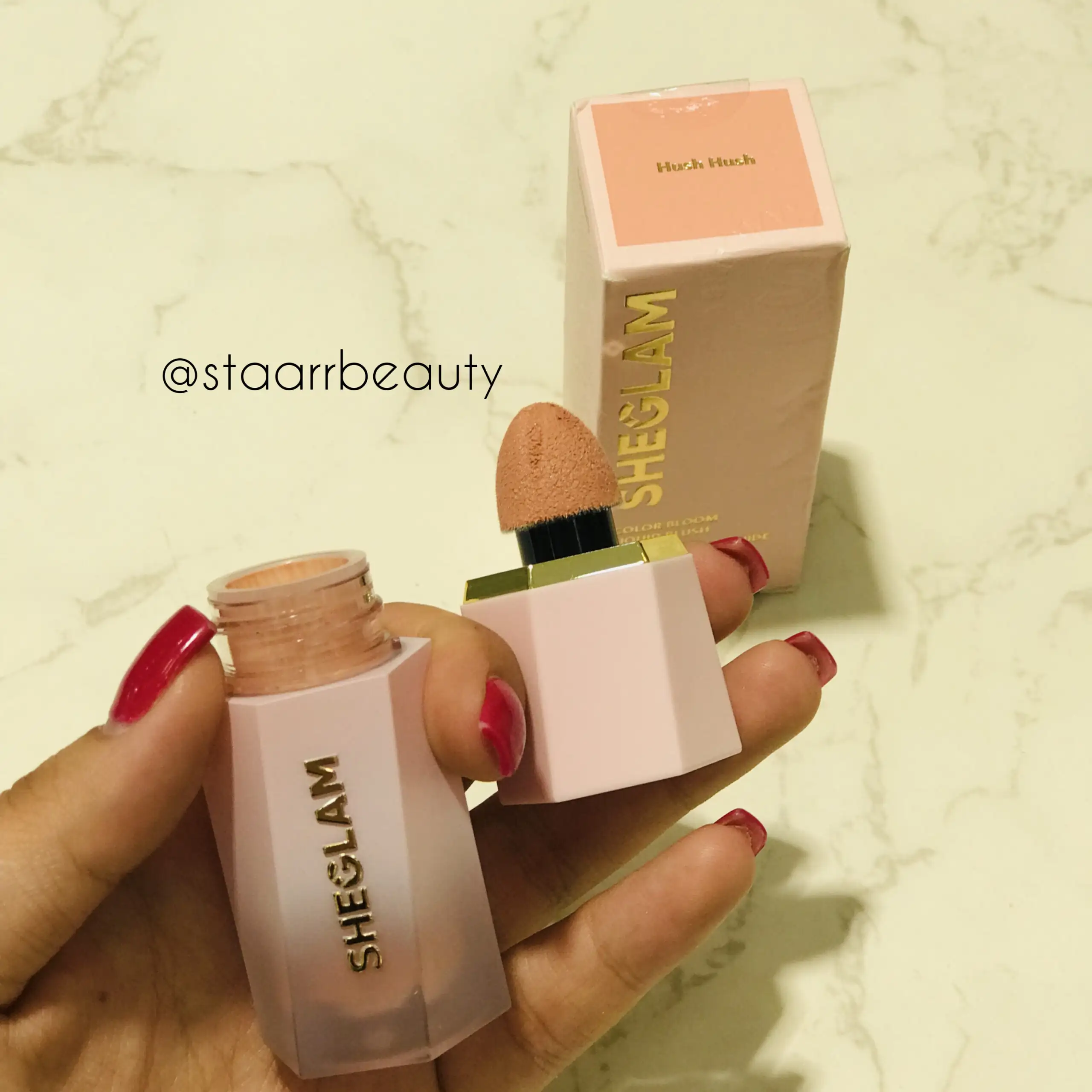 featured_ProductID-26268 رژگونه مایع شیگلم رنگ hush hush - تصویر 1