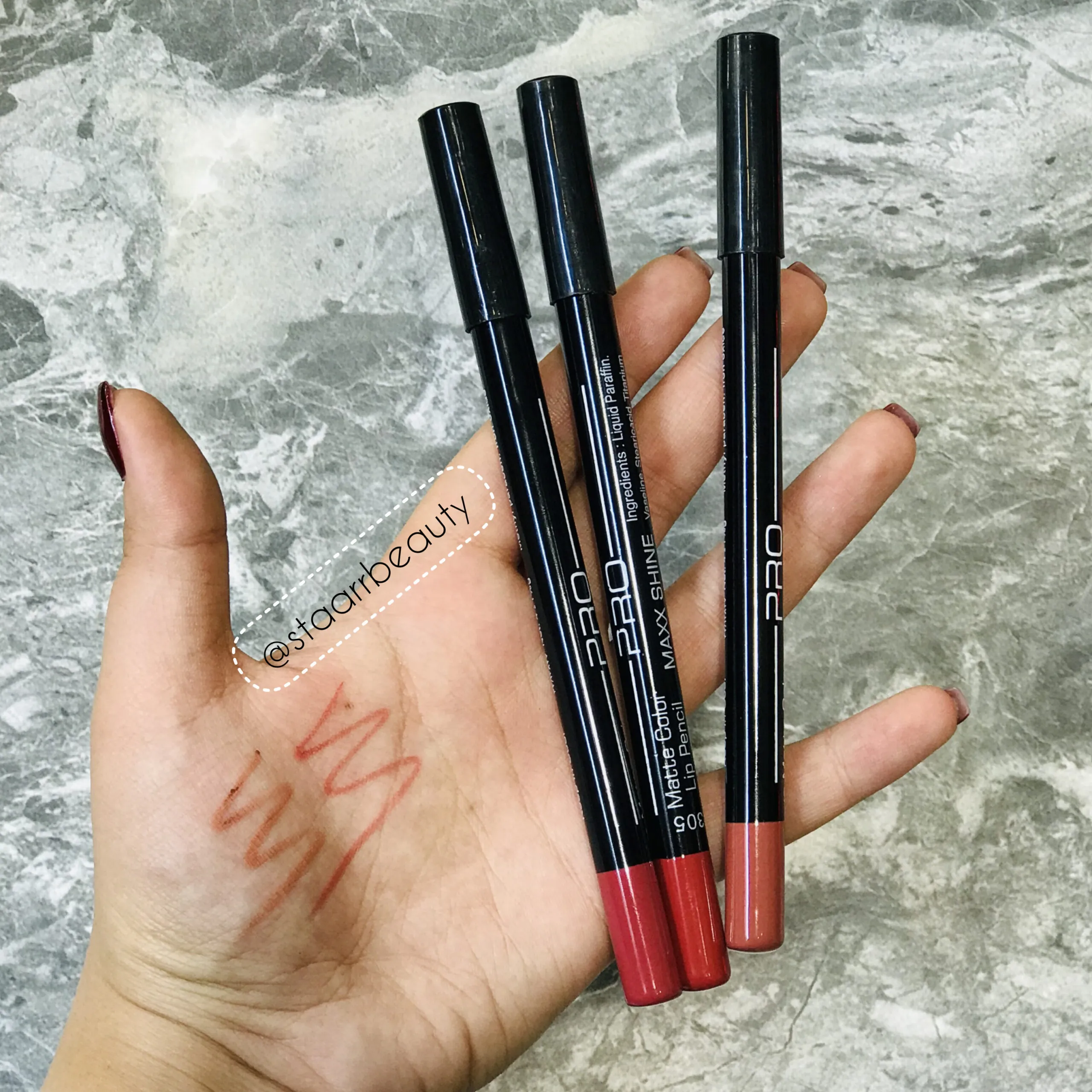 featured_ProductID-68465 رژلب رژمدادی پرو PRO مدل مکس شاین مت کالر Matte Color PRO Lip Pencil Maxx Shine Matte Color - تصویر 1