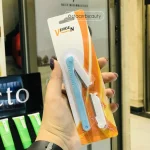 دسته تیغ اصلاح ابرو با یدک ورژن K103