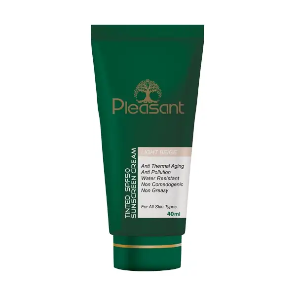 featured_ProductID-107437 كرم ضدآفتاب رنگی لایت بژ اس پی اف 50 انواع پوست پلزنت - تصویر 1