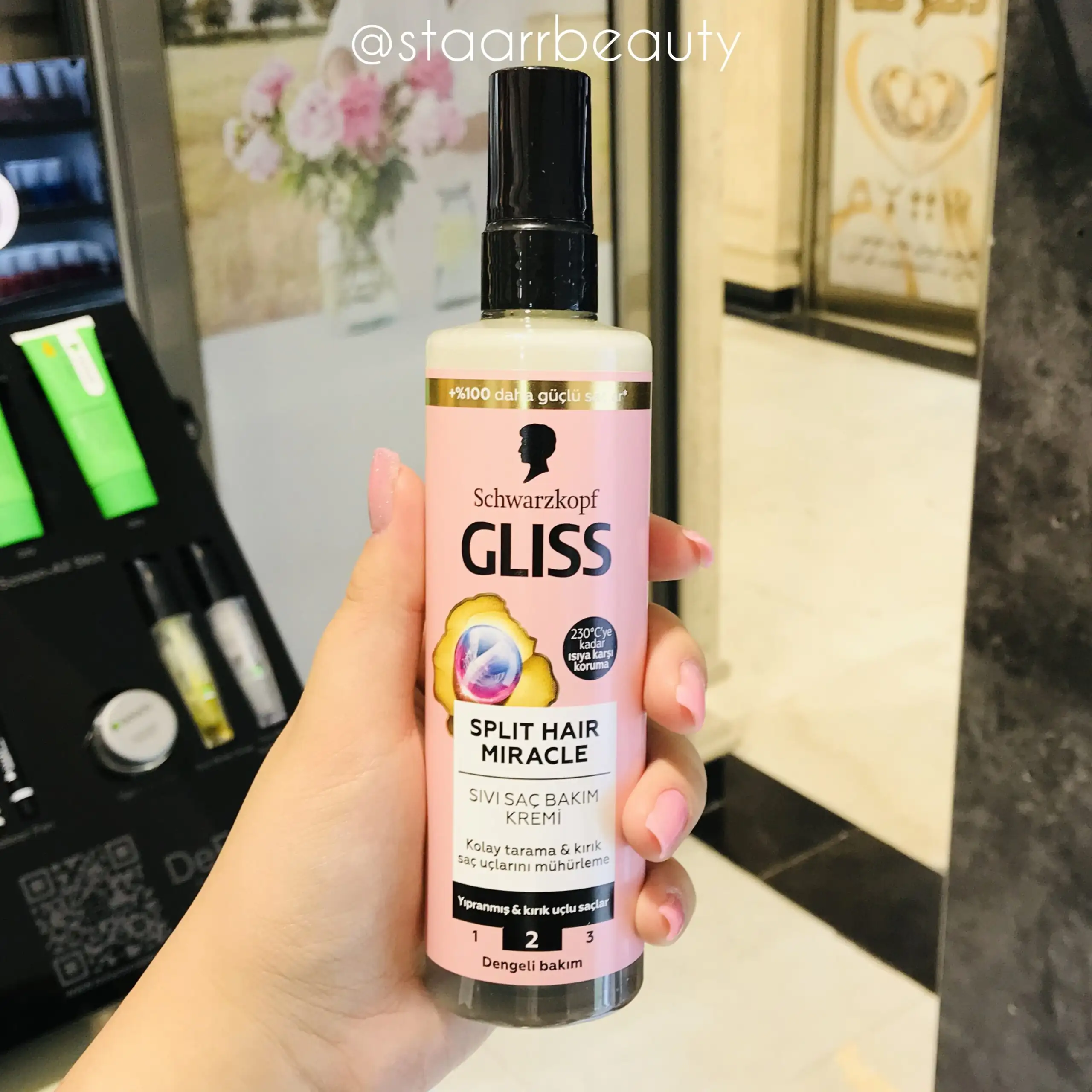 ProductID-102678.webp اسپری دو فاز گلیس مدل SPLIT HAIR MIRACLE - تصویر 1