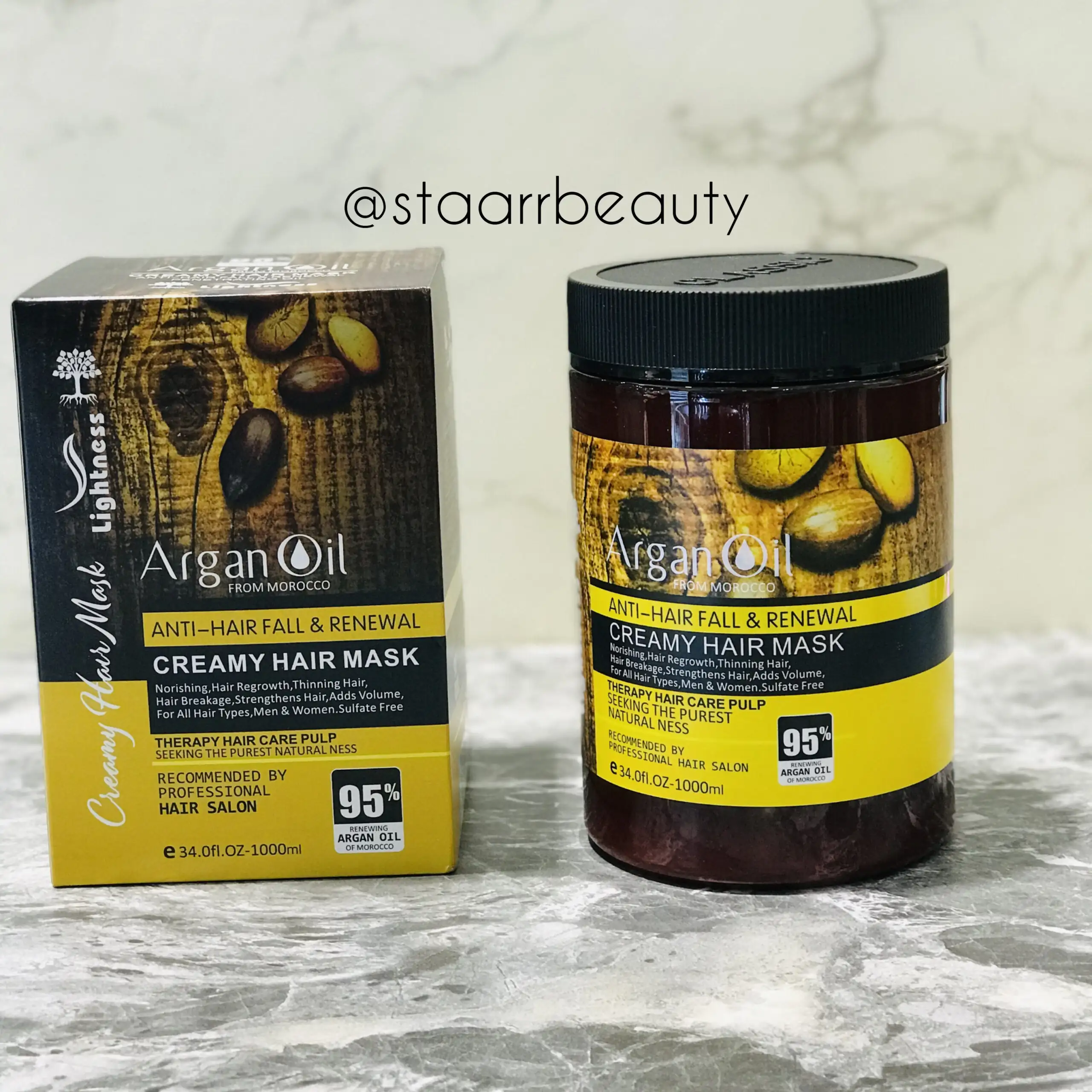 ProductID-24642.webp ماسک مو بدون سولفات لایتنس حاوی روغن آرگان - تصویر 1