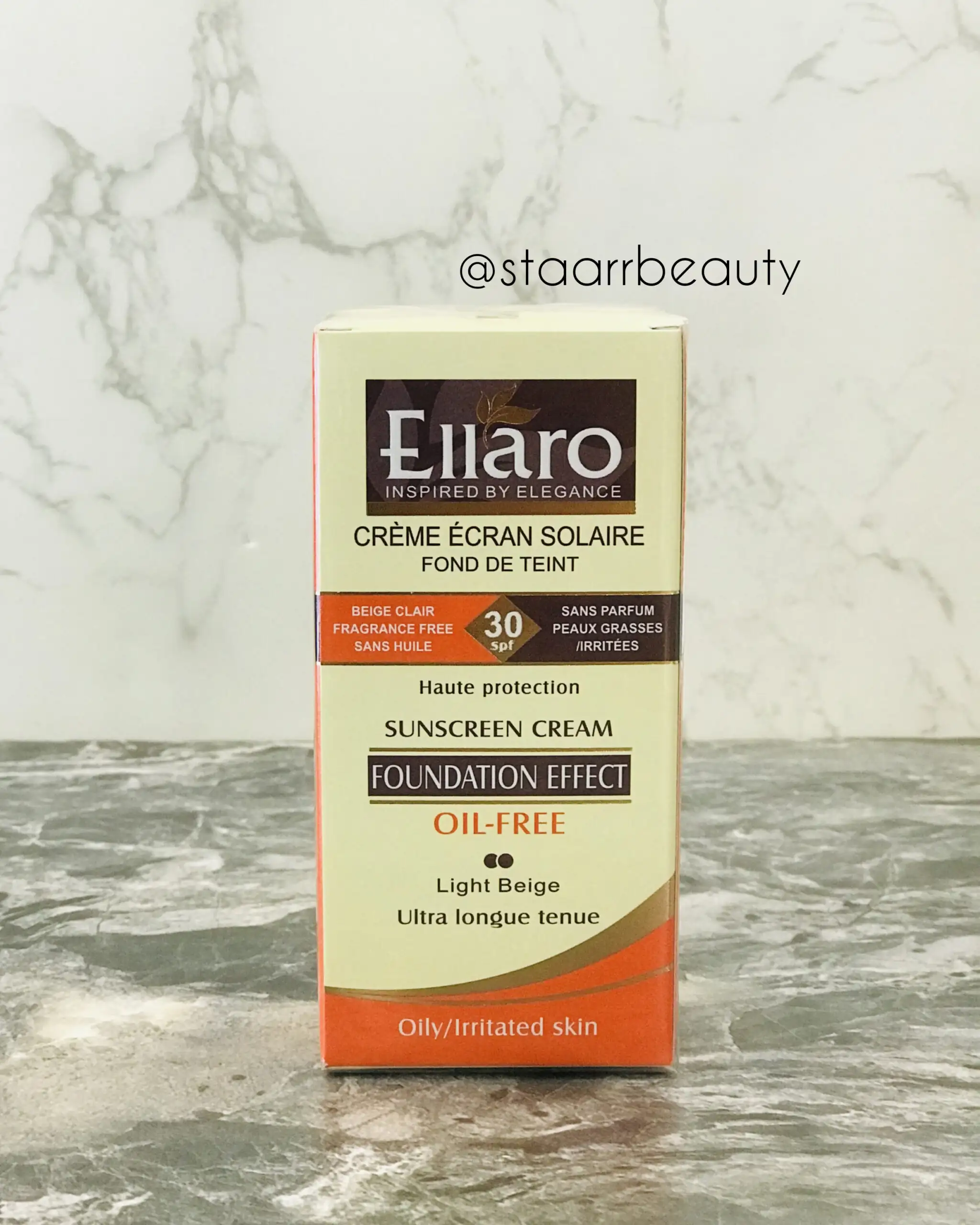 ProductID-26073.webp کرم ضد آفتاب رنگی الارو SPF30 بژ روشن حجم 40 میلی - تصویر 1