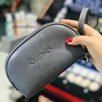 کیف آرایشی اورجینال برند بوونو رنگ طوسی Buono