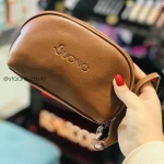 کیف آرایشی اورجینال برند بوونو رنگ قهوه ای روشن Buono