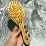 برس چوبی فوق العاده از برند لاپینا Lapina با دندانه های چوبی