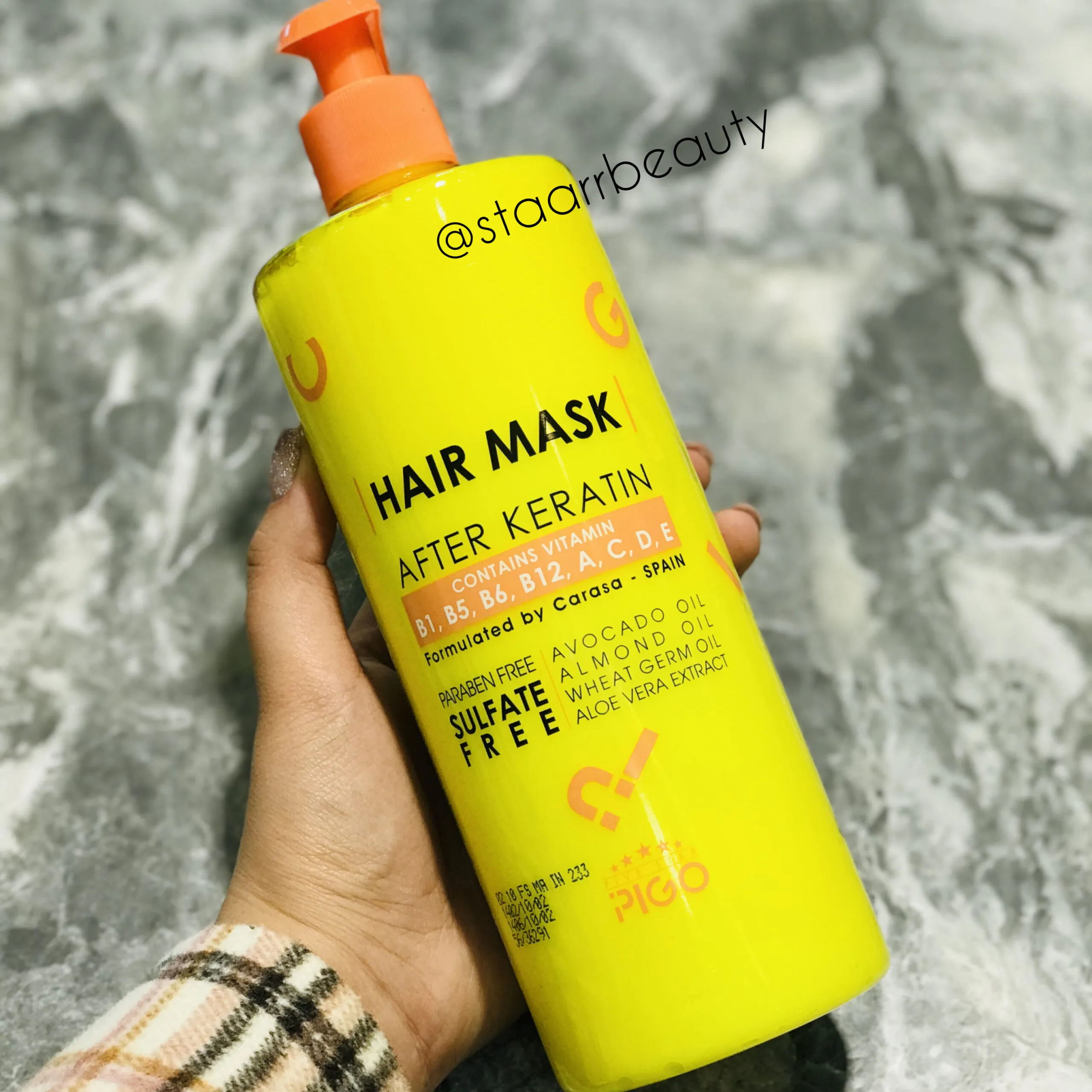 ProductID-49896.webp ماسک مو (داخل حمام) با آبکشی پیگو بدون سولفات 740 - تصویر 1