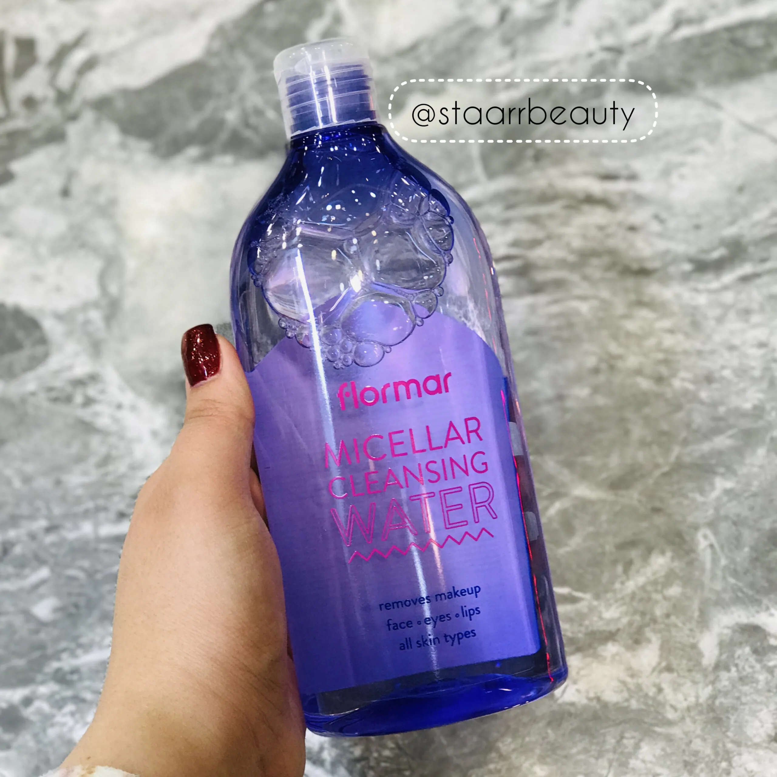 ProductID-68440.webp میسلارواتر پاک کننده آرایش فلورمار حجم 400 میل - تصویر 1