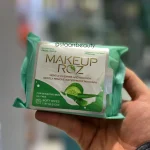 دستمال مرطوب آرایشی میکاپ رز خیار و الوورا