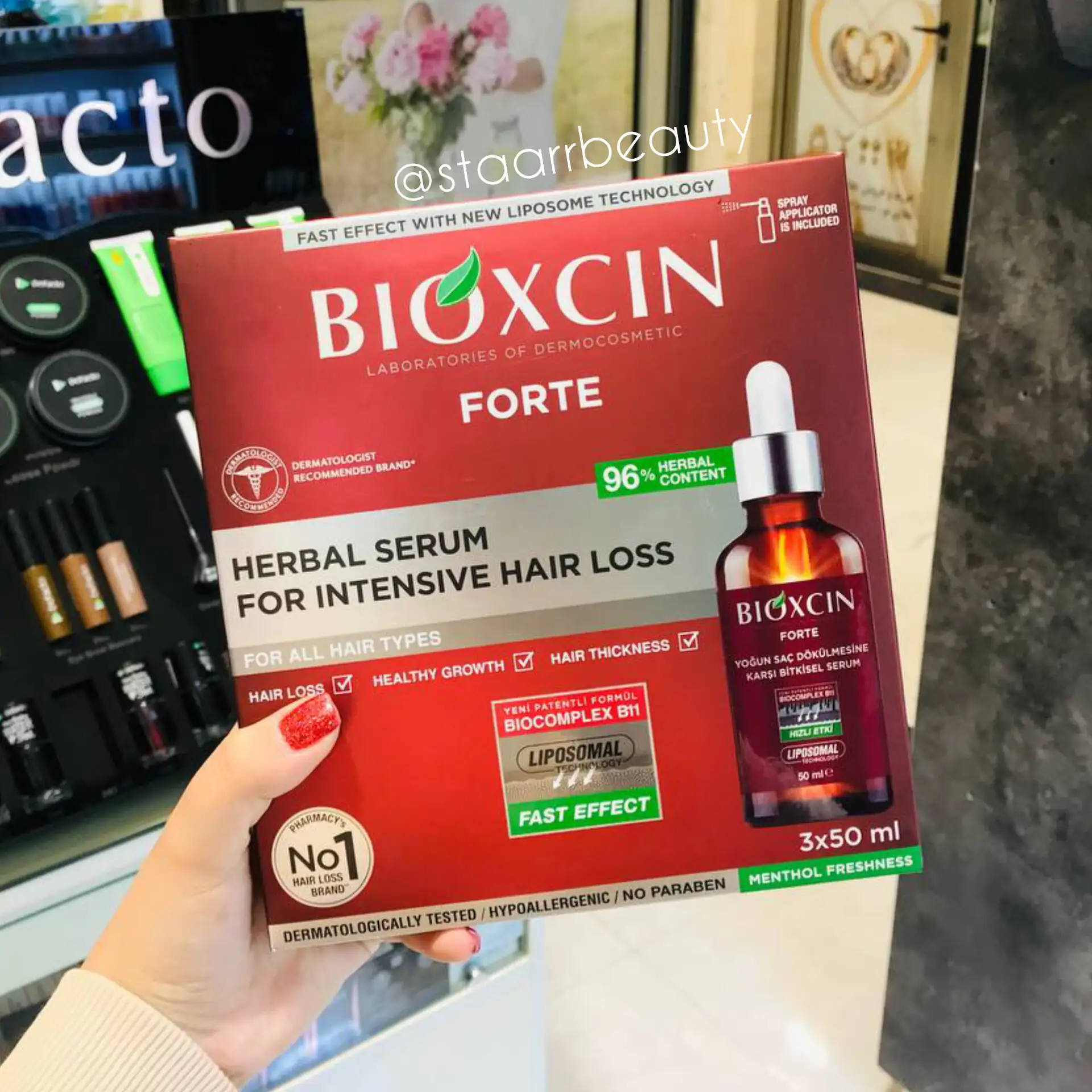 featured_ProductID-104777 سرم ضدریزش فورت بیوکسین Bioxcin پک سه عددی و فاقد پارابن حجم ۵۰ میل - تصویر 1