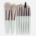 ست براش 8 تیکه کیفی ساده سبز