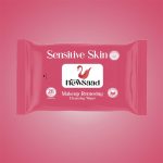 دستمال مرطوب پاک‌ کننده آرایشی پوست حساس نیوساد 28 برگی