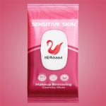 دستمال مرطوب پاک‌ کننده پوست حساس نیوساد 40 برگی