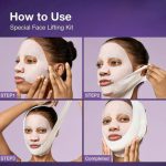 ماسک نکی ضد چروک بایولیفتینگ نامبوزین شماره 9 بسته تکی به همرا باند لیفت NUMBUZIN NO.9 NAD+ BIO LIFTING-SIL FULL FACE MASK - تصویر 6