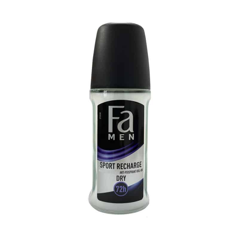 fa-men-sport-recharge-roll مام رول ضد تعریق فا Fa مدل Sport Recharge حجم 50 میلی لیتر - تصویر 1