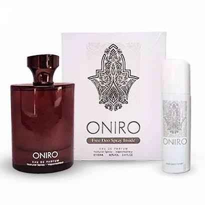 images (55) ادکلن اونیرو مردانه فرگرانس ورد 100 میل (همراه با اسپری) (Oniro(Fragrance World - تصویر 1