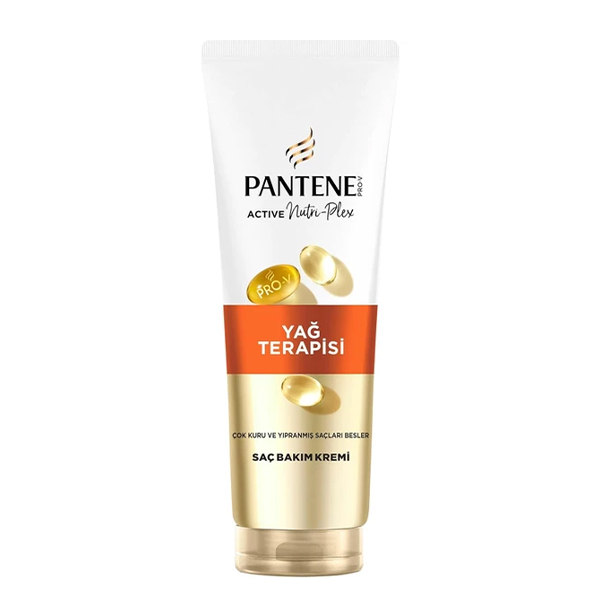 1-99 ماسک مو تیوپی موهای خشک پنتن Pantene Oil Therapy Cream - تصویر 1