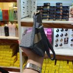 کیف ارایشی کنفی رنگ آبی - تصویر 2
