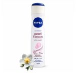 اسپری ضد تعریق زنانه نیوآ مدل  pearl & beauty soft & smooth