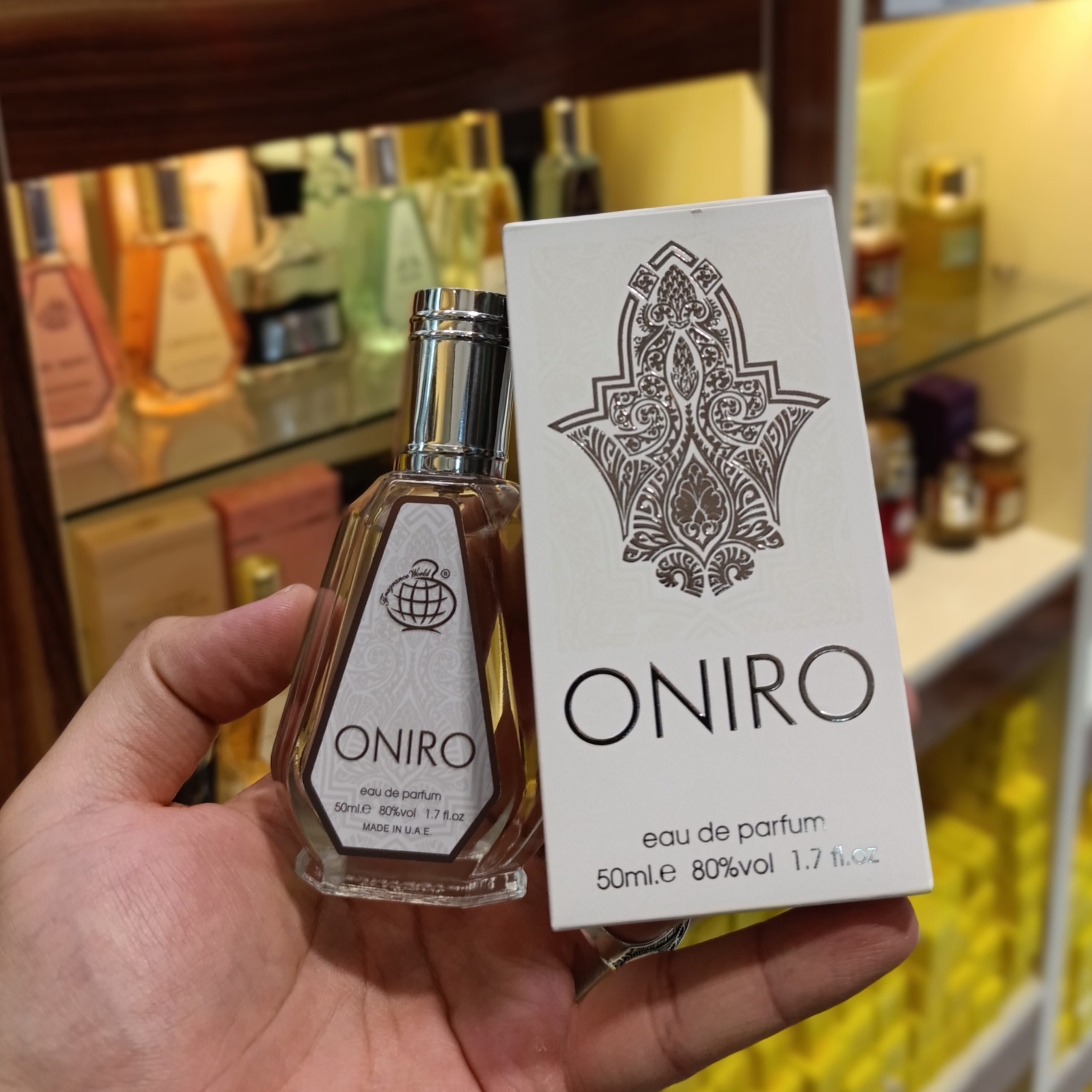 InShot_20260824_234454677 ادکلن مینی فراگرانس رایحه Oniro حجم 50 میل - تصویر 1
